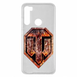 Чохол для Xiaomi Redmi Note 8 Логотип World Of Tanks "Розпечений метал" - PrintSalon
