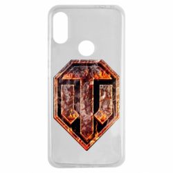 Чохол для Xiaomi Redmi Note 7 Логотип World Of Tanks "Розпечений метал" - PrintSalon