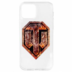 Чохол для iPhone 12 Логотип World Of Tanks "Розпечений метал" - PrintSalon