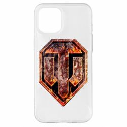 Чохол для iPhone 12 Pro Max Логотип World Of Tanks "Розпечений метал" - PrintSalon