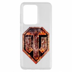 Чохол для Samsung S20 Ultra Логотип World Of Tanks "Розпечений метал" - PrintSalon