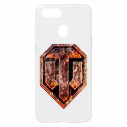 Чохол для Oppo A5s / A12Логотип World Of Tanks "Розпечений метал" - PrintSalon