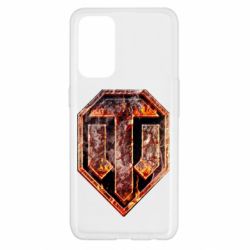 Чохол для Oppo Reno 5 4G Логотип World Of Tanks "Розпечений метал" - PrintSalon