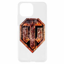 Чохол для Xiaomi Mi11 Lite Логотип World Of Tanks "Розпечений метал"