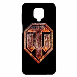 Чохол для Xiaomi Redmi Note 9S / 9Pro / 9Pro Max Логотип World Of Tanks "Розпечений метал" - PrintSalon