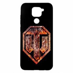 Чохол для Xiaomi Redmi Note 9 / Redmi 10X Логотип World Of Tanks "Розпечений метал" - PrintSalon