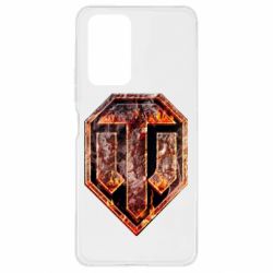 Чохол для Xiaomi Redmi Note 10 Pro Логотип World Of Tanks "Розпечений метал" - PrintSalon