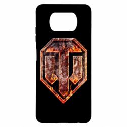 Чохол для Xiaomi Poco X3 Логотип World Of Tanks "Розпечений метал" - PrintSalon