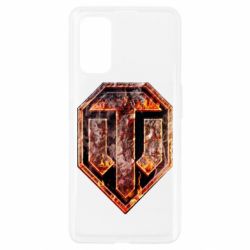 Чохол для Realme 7 Pro Логотип World Of Tanks "Розпечений метал" - PrintSalon