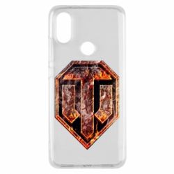 Чохол для Xiaomi Mi A2 Логотип World Of Tanks "Розпечений метал" - PrintSalon