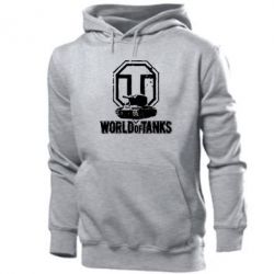 Чоловіче худі Логотип World Of Tanks - PrintSalon