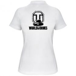 Жіноче поло Логотип World Of Tanks - PrintSalon