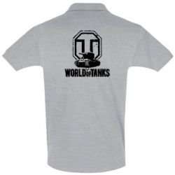Мужское поло Логотип World Of Tanks - PrintSalon