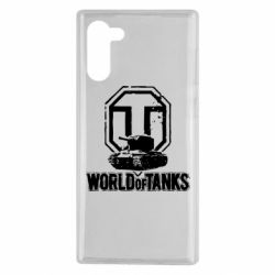 Чехол для Samsung Note 10 Логотип World Of Tanks