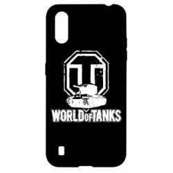Чохол для Samsung A01 / M01 Логотип World Of Tanks - PrintSalon