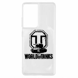 Чохол для Samsung S21 Ultra Логотип World Of Tanks - PrintSalon
