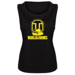 Майка жіноча Логотип World Of Tanks - PrintSalon