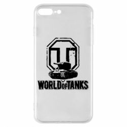 Чохол для iPhone 8 Plus Логотип World Of Tanks - PrintSalon