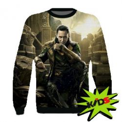 Детский 3D свитшот Loki MARVEL