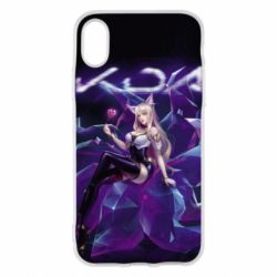 Чехол для iPhone X/Xs LoL Ahri K - PrintSalon