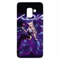 Чехол для Samsung A8 2018 LoL Ahri K - PrintSalon