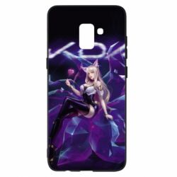 Чехол для Samsung A8+ 2018 LoL Ahri K - PrintSalon
