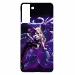 Чехол для Samsung S21+ LoL Ahri K - PrintSalon