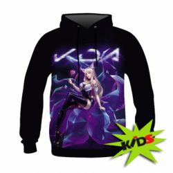 Женская футболка 3D LoL Ahri K - PrintSalon