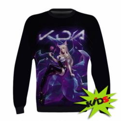Детский 3D свитшот LoL Ahri K - PrintSalon