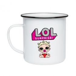 Кружка эмалированная LoL surprise baby - PrintSalon