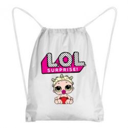 Рюкзак-мешок LoL surprise baby - PrintSalon