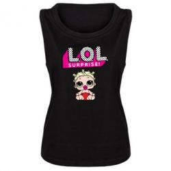 Женская майка LoL surprise baby - PrintSalon