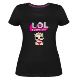 Женская премиум футболка LoL surprise baby - PrintSalon