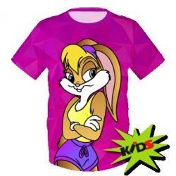 Дитяча 3D футболка Lola Bunny - PrintSalon