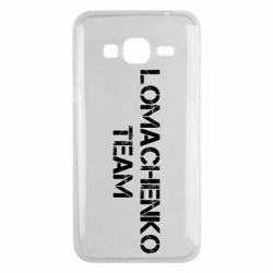 Чехол для Samsung J3 2016 Lomachenko Team - PrintSalon