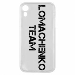 Чехол для iPhone XR Lomachenko Team - PrintSalon