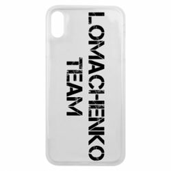 Чехол для iPhone Xs Max Lomachenko Team - PrintSalon