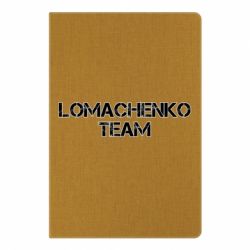 Блокнот с принто Lomachenko Team - PrintSalon