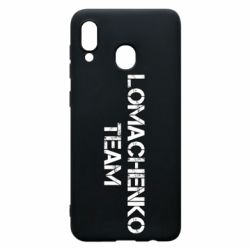Чехол для Samsung A20 Lomachenko Team - PrintSalon