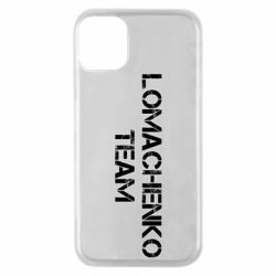 Чехол для iPhone 11 Pro Lomachenko Team - PrintSalon
