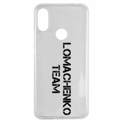 Чехол для Xiaomi Redmi Note 7 Lomachenko Team - PrintSalon