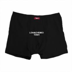 Трусы-боксеры Lomachenko Team - PrintSalon