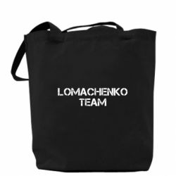 Эко-сумка Lomachenko Team - PrintSalon