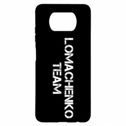 Чехол для Xiaomi Poco X3 Lomachenko Team - PrintSalon