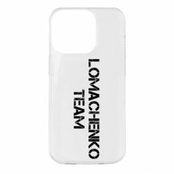 Чехол для iPhone 14 Pro Lomachenko Team