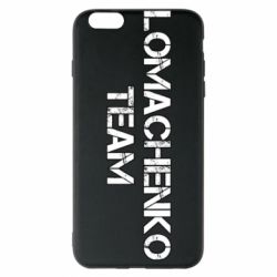 Чехол для iPhone 6 Plus/6S Plus Lomachenko Team - PrintSalon