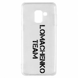 Чехол для Samsung A8 2018 Lomachenko Team - PrintSalon