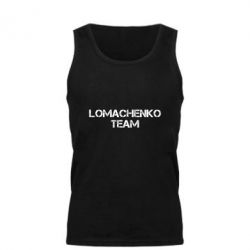 Мужская майка Lomachenko Team - PrintSalon