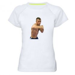 Женская футболка для спорта Lomachenko - PrintSalon