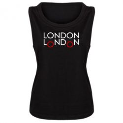 Женская майка London - PrintSalon